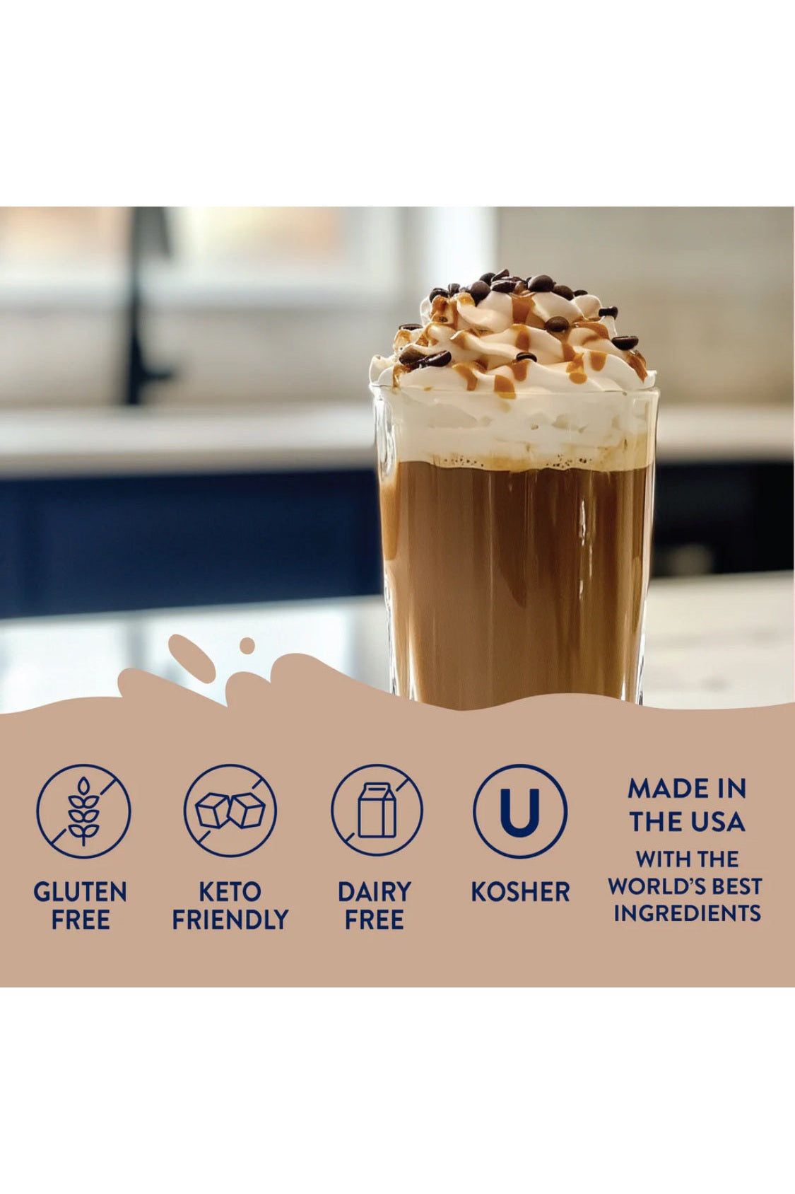 Jordan's Salted Caramel Mocha Skinny Syrup