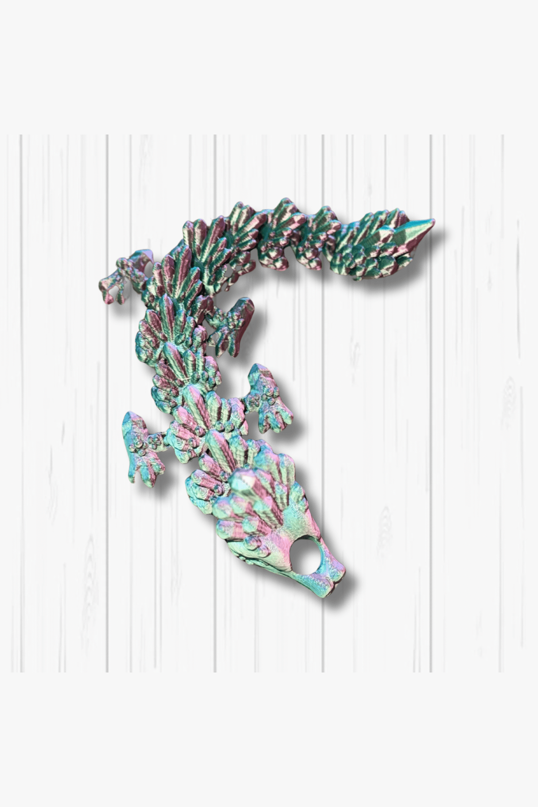 3D Printed Dragon Straw Decor