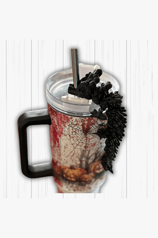 3D Printed Dragon Straw Decor