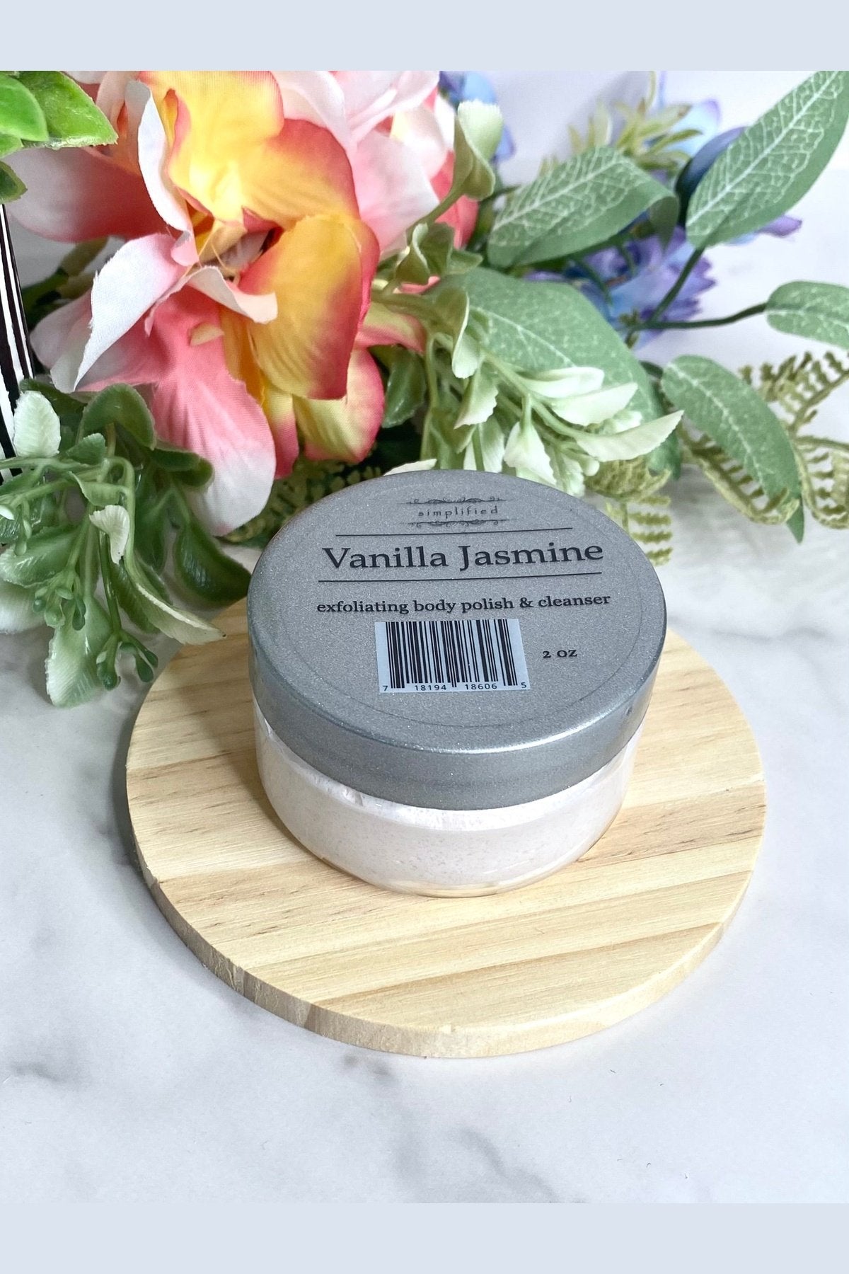 2oz Body Polish: Vanilla Jasmine