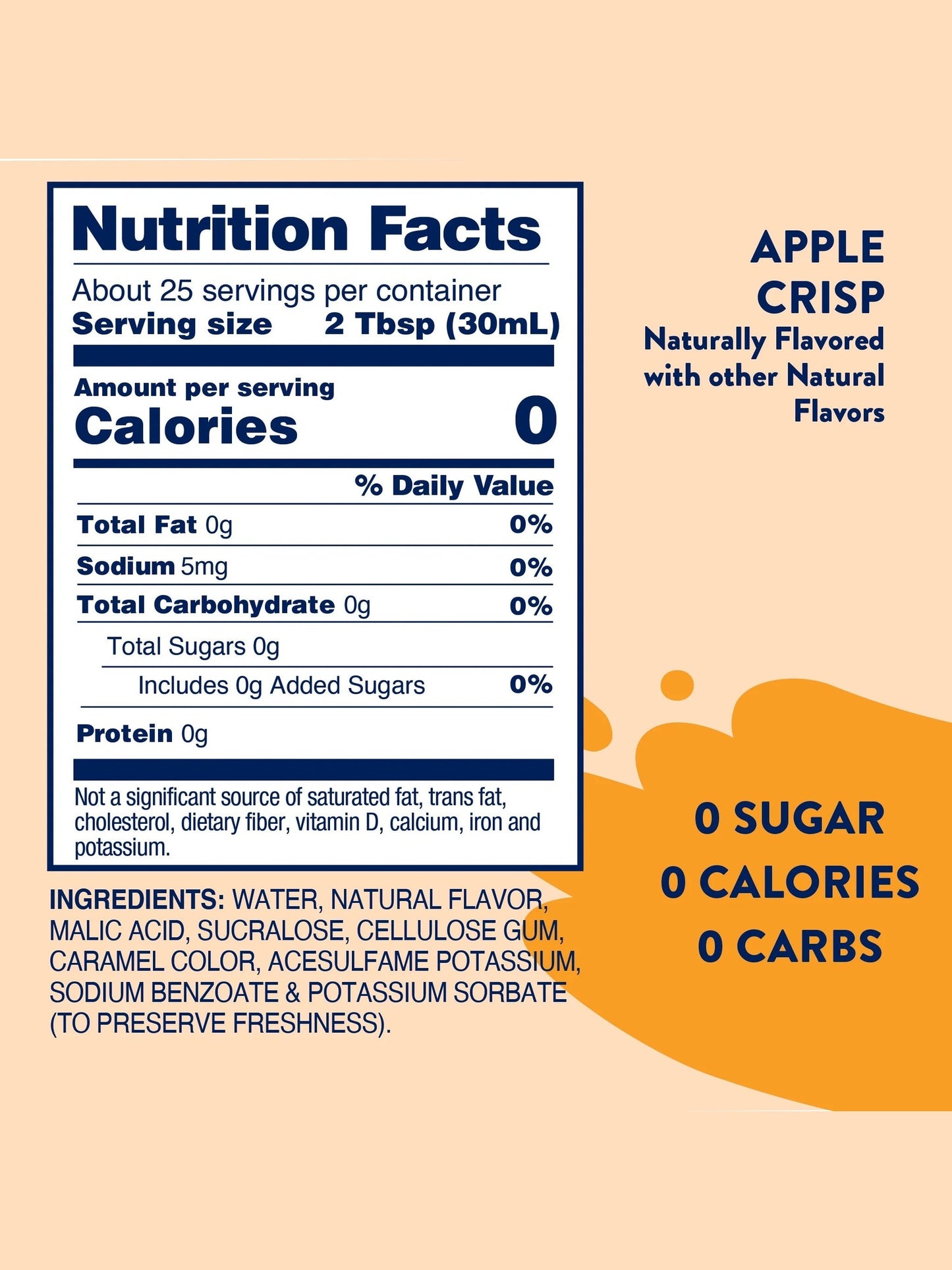 Jordan's Apple Crisp Skinny Syrup