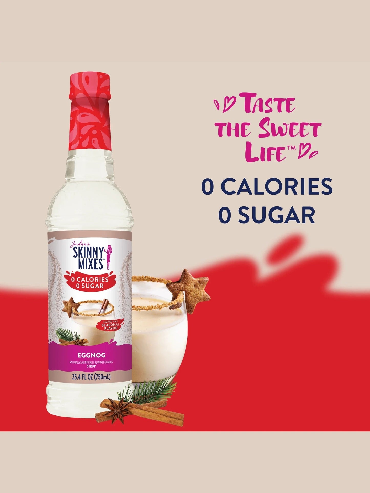 Jordan's Eggnog Skinny Syrup