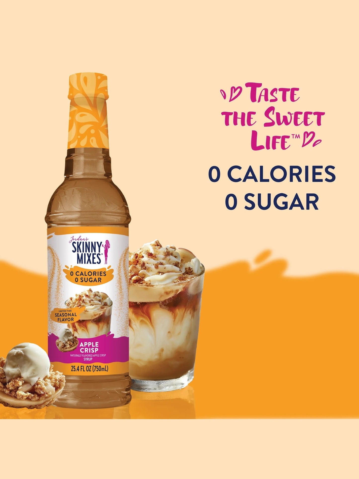 Jordan's Apple Crisp Skinny Syrup