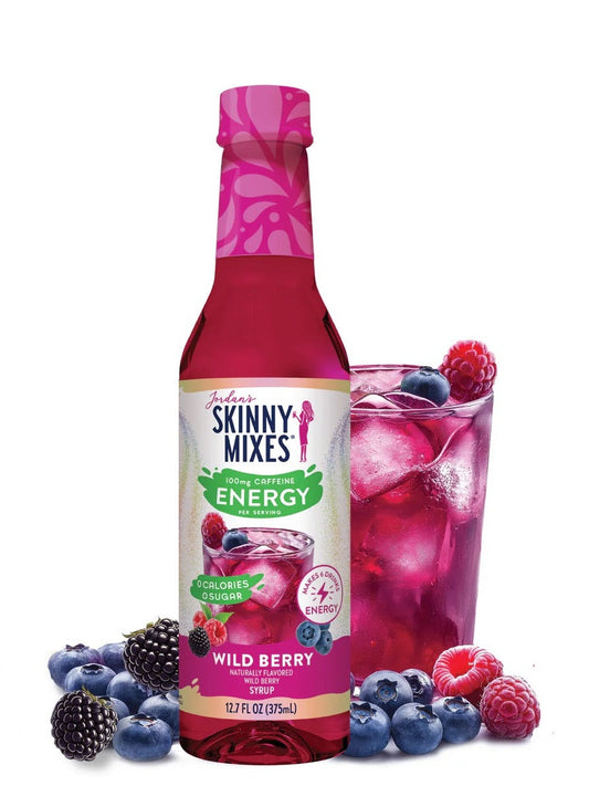 Jordan's Wildberry Energy Skinny Syrup
