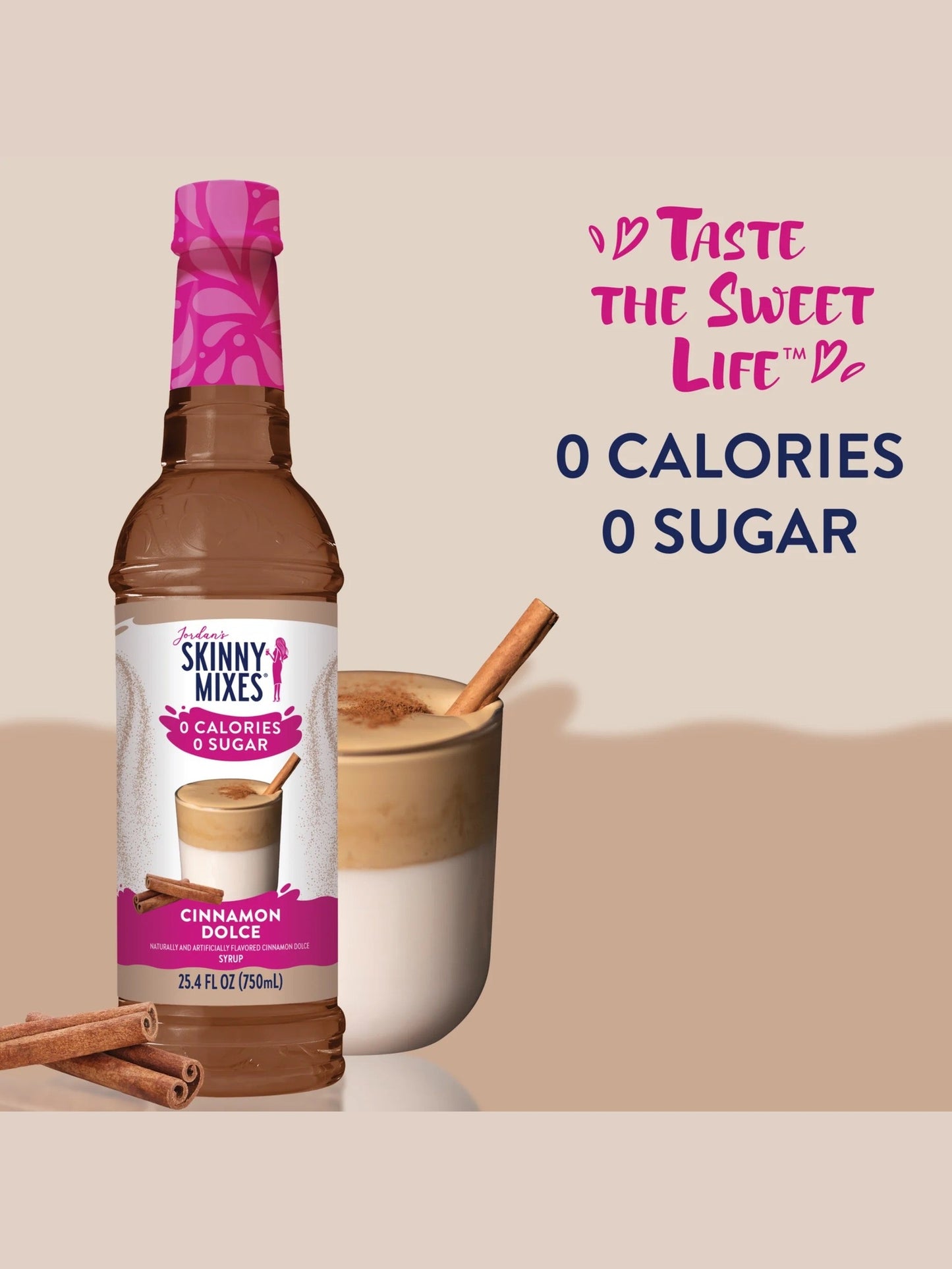 Jordan's Cinnamon Dolce Skinny Syrup