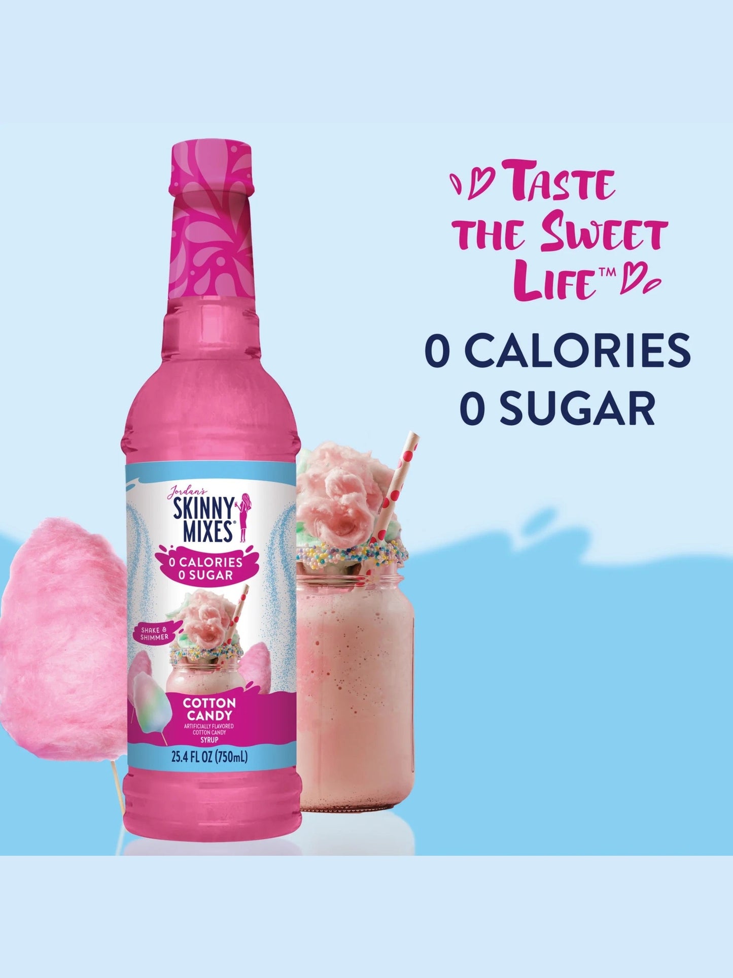 Jordan's Cotton Candy Skinny Syrup