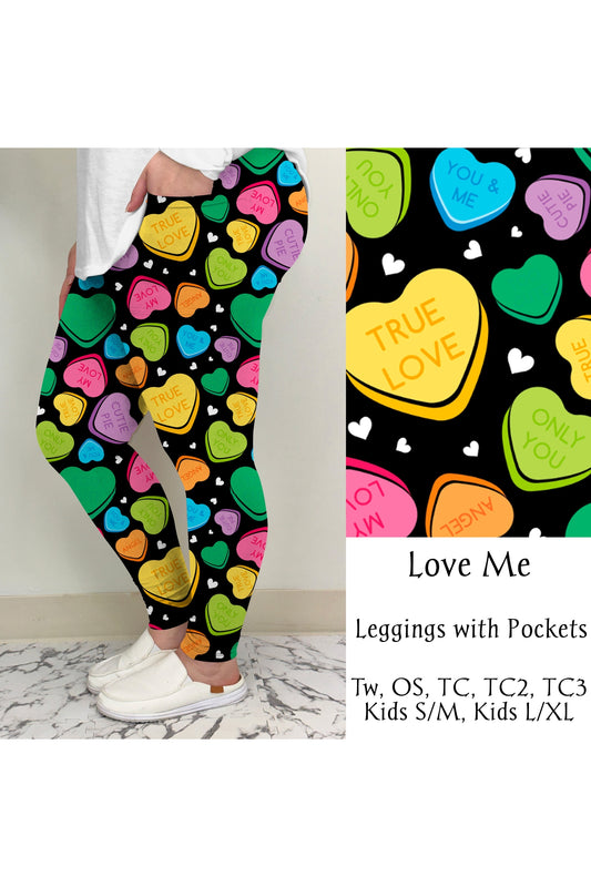 Love Me Leggings w/ Pockets