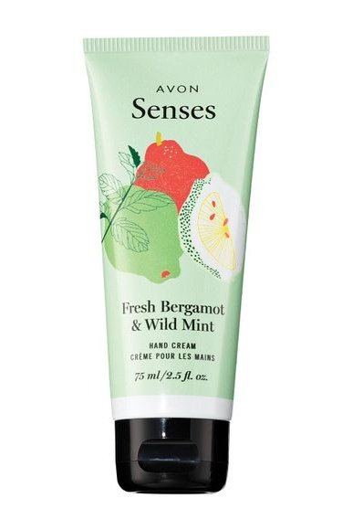 Avon Senses Fresh Bergamot & Wild Mint Hand Cream