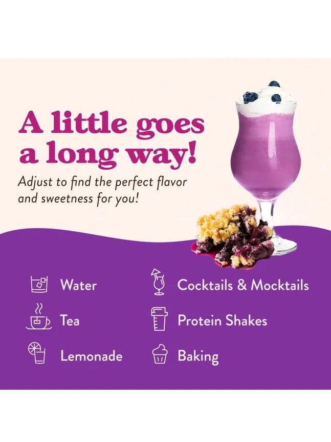 Jordan's Skinny Blueberry Cobbler Syrup