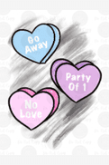Anti-Valentine Hearts Exclusive Design
