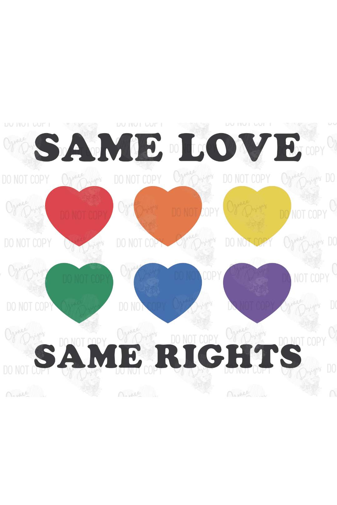 Same Love Same Rights Design | Pride 2023