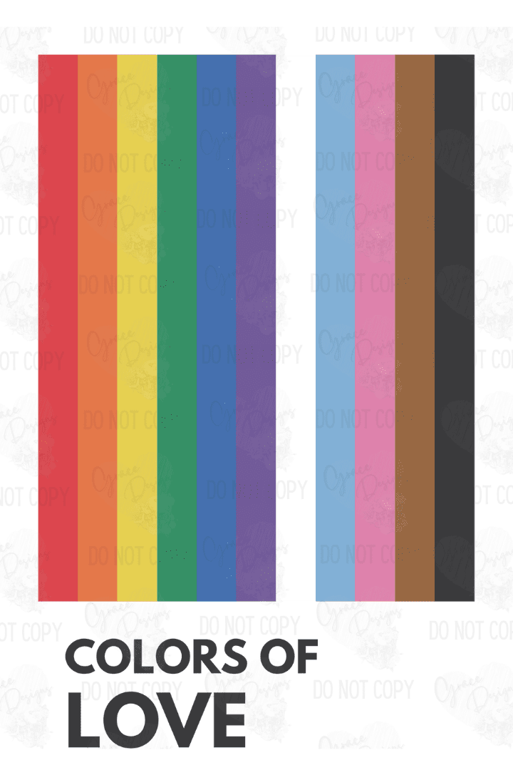 Colors of Love Design | Pride 2023