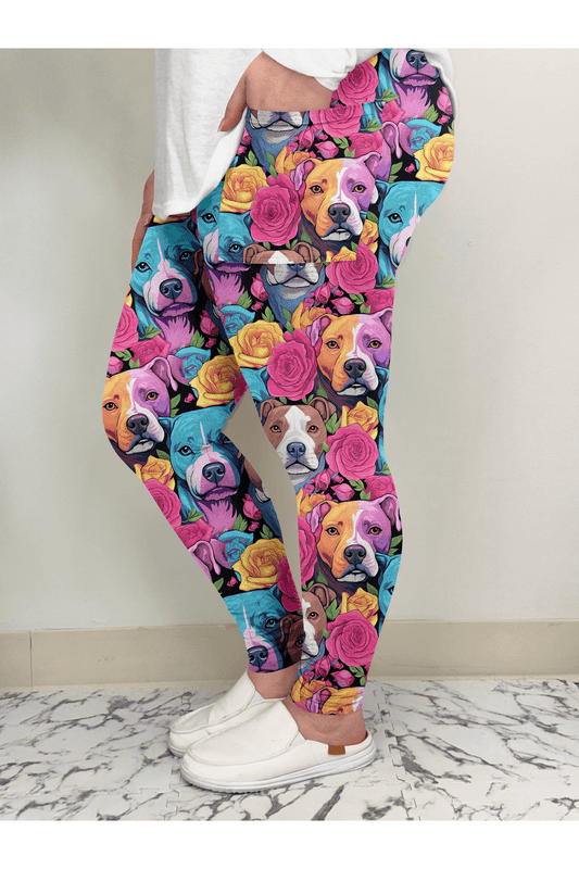 Pitbull Love Leggings w/ Pockets