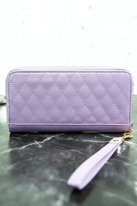 Taytum Quilted Wristlet Wallet