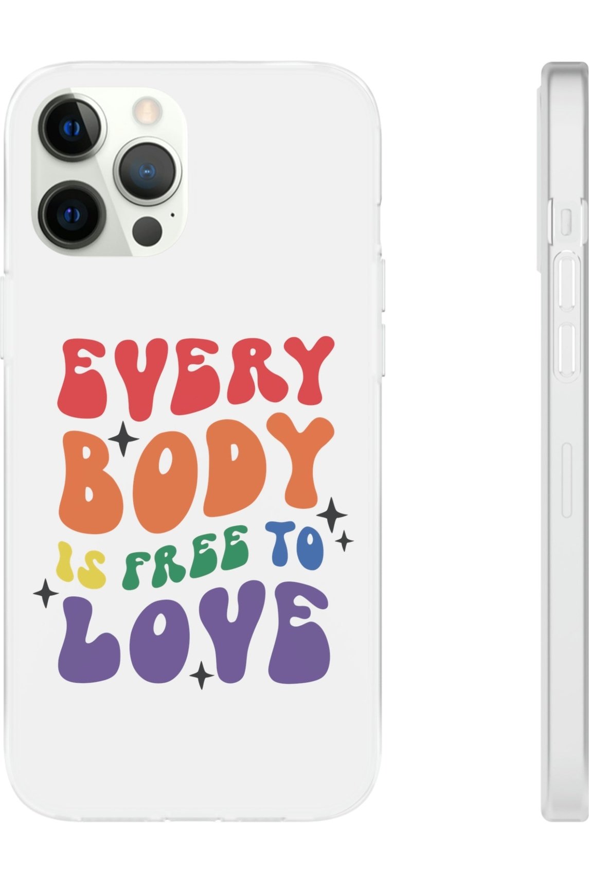 Everybody Is Free To Love Flexi Phone Cases