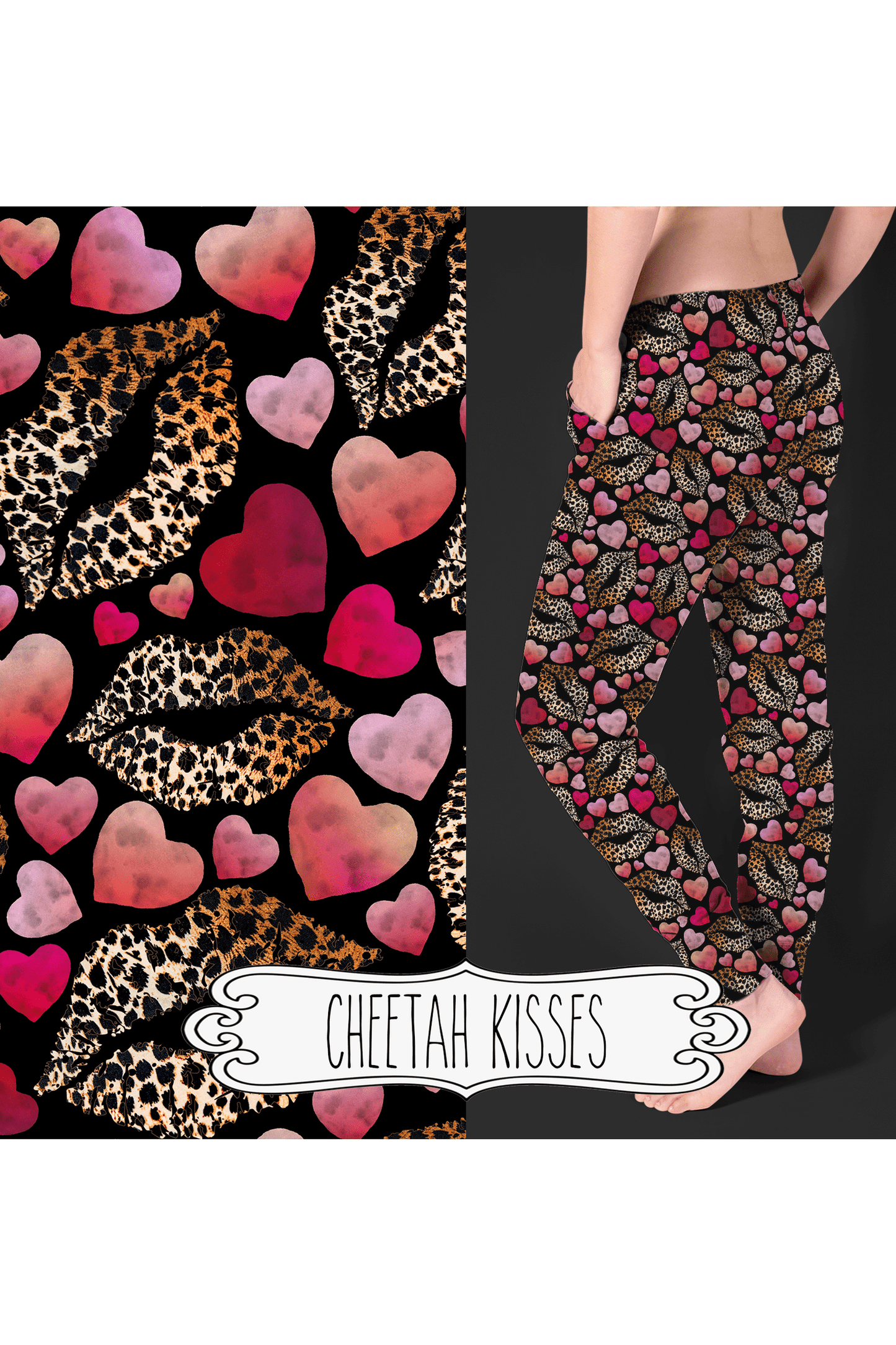 Joggers - Cheetah Kisses by Eleven & Co.