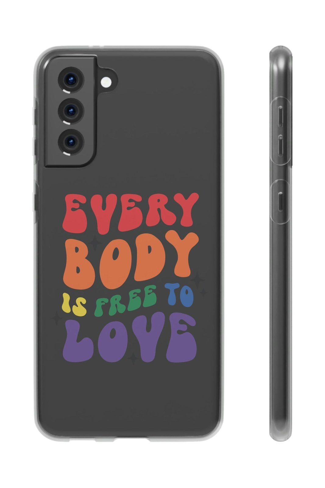 Everybody Is Free To Love Flexi Phone Cases