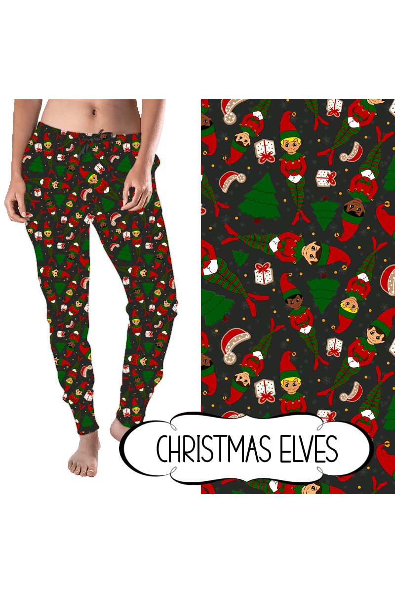 Joggers - Christmas Elves - by Eleven & Co.