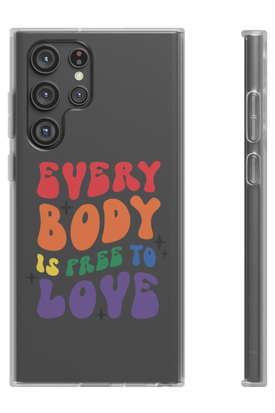 Everybody Is Free To Love Flexi Phone Cases