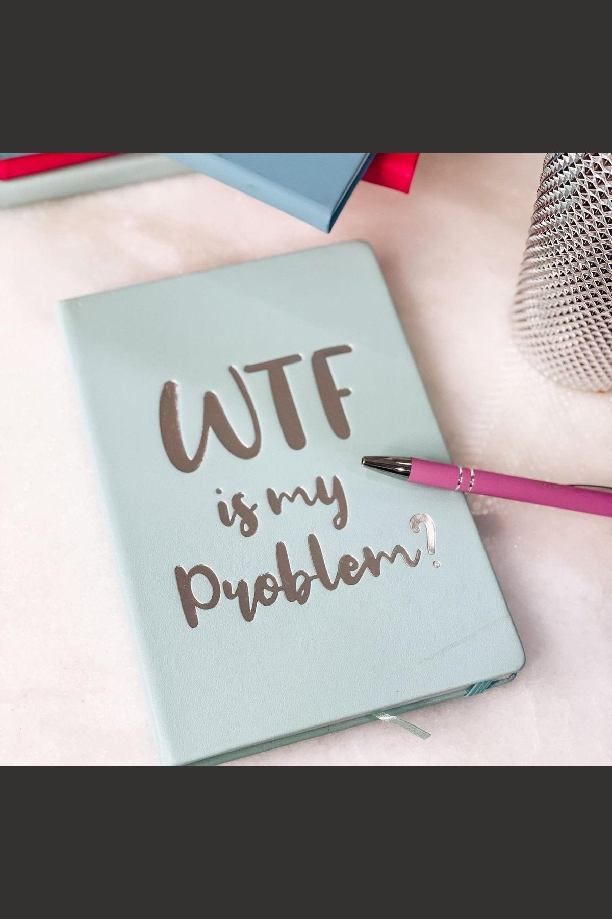 Boujie Bee "WTF Is My Problem" Notebook