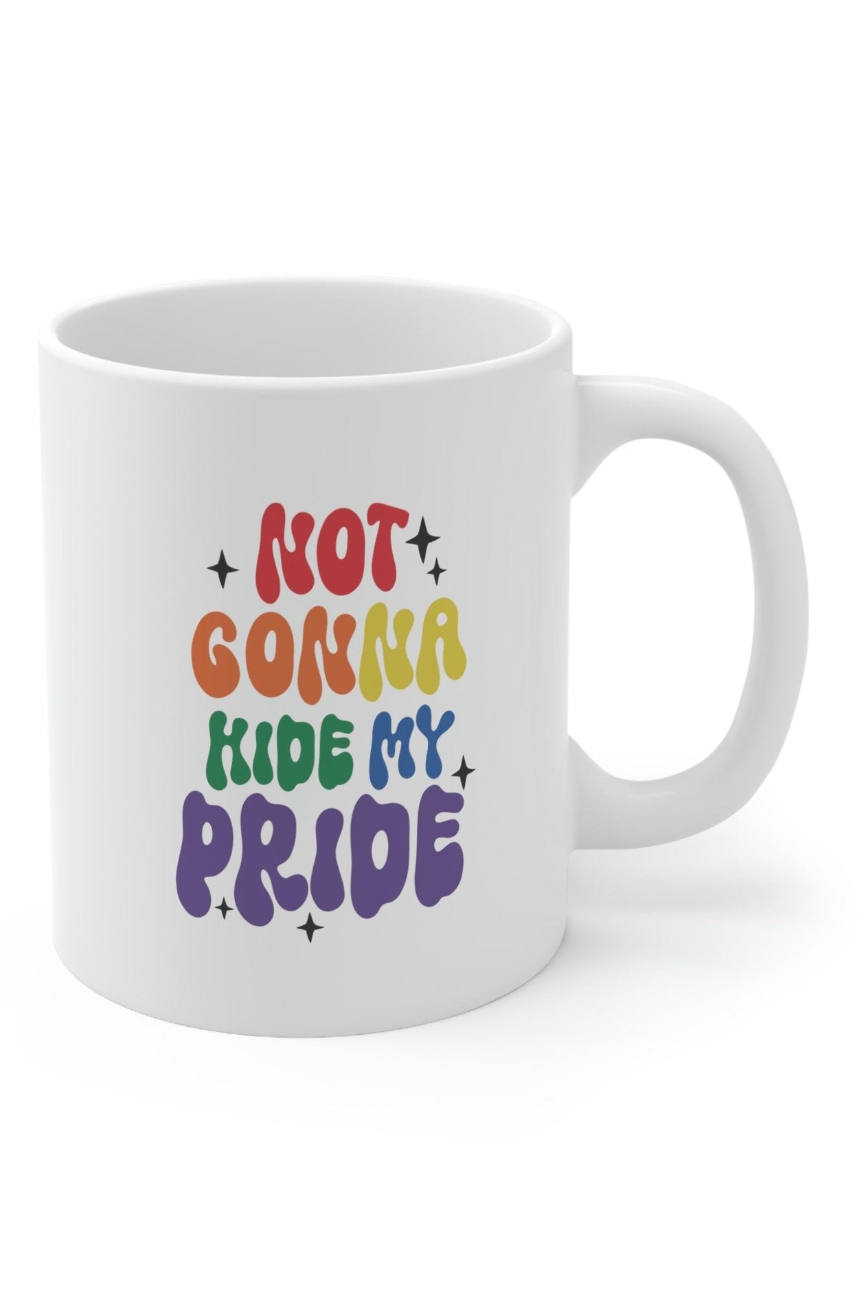 Not Gonna Hide My Pride Only Ceramic Mug 11oz