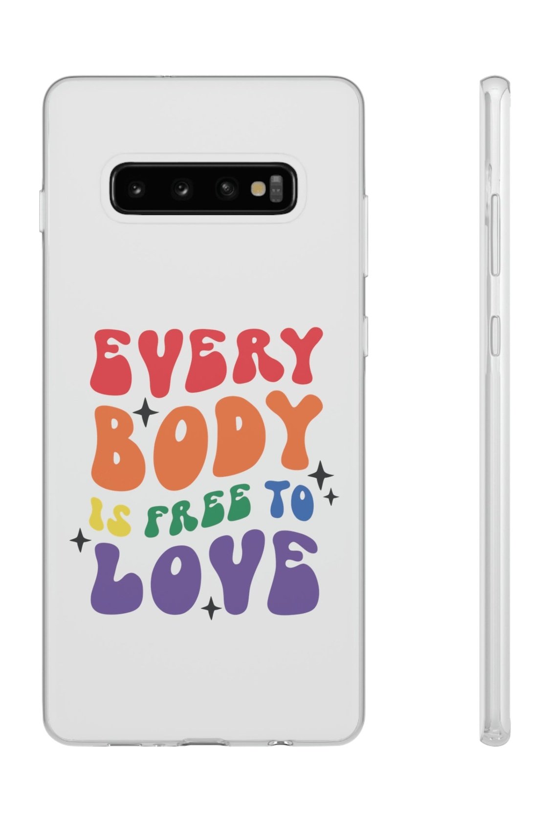 Everybody Is Free To Love Flexi Phone Cases