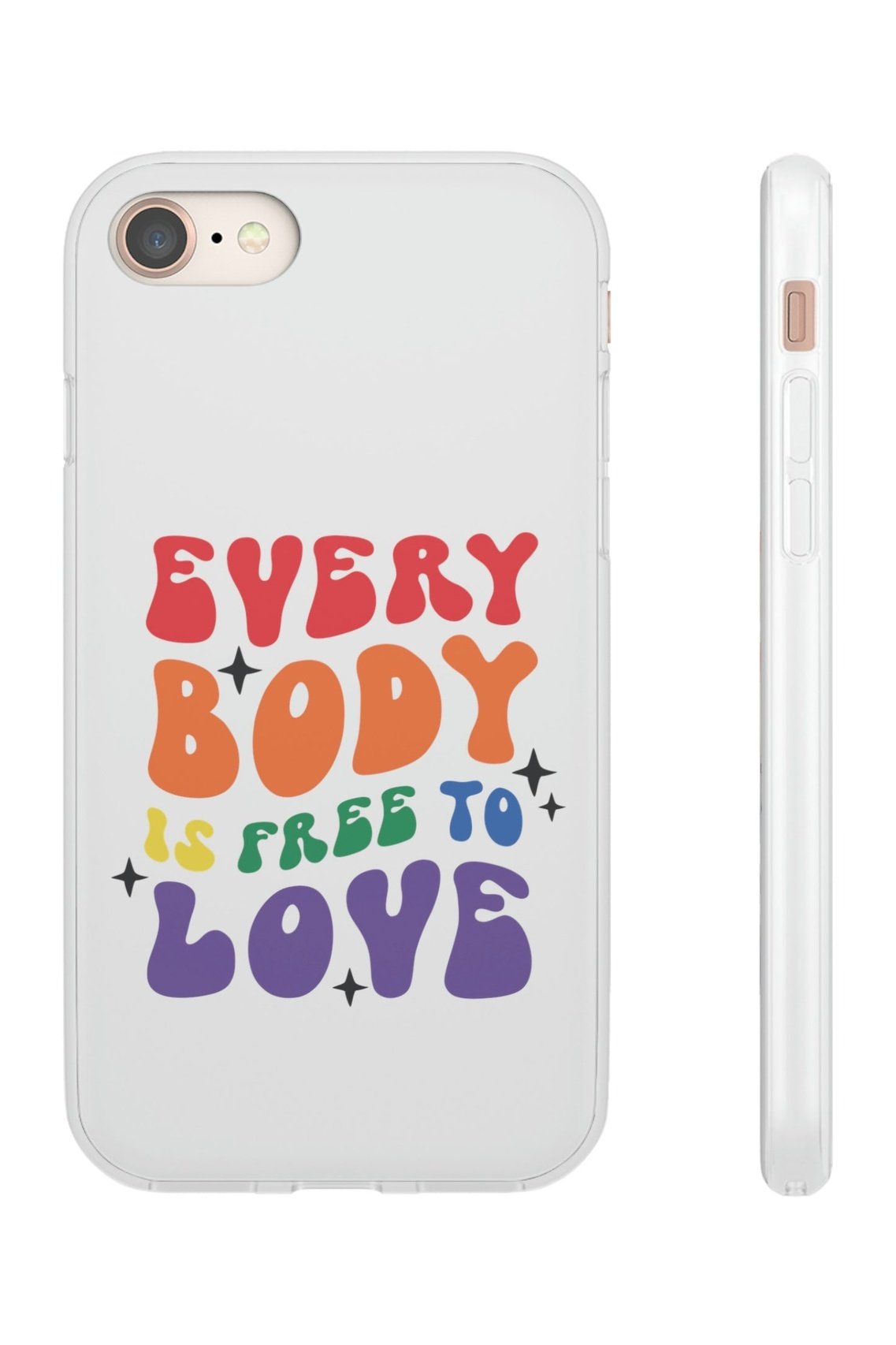 Everybody Is Free To Love Flexi Phone Cases