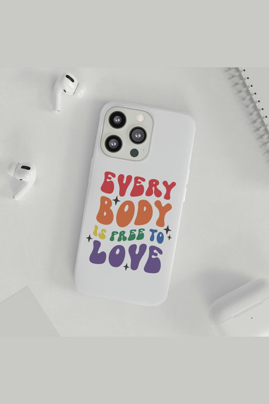 Everybody Is Free To Love Flexi Phone Cases
