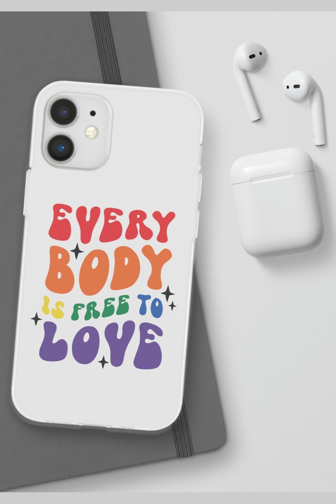 Everybody Is Free To Love Flexi Phone Cases