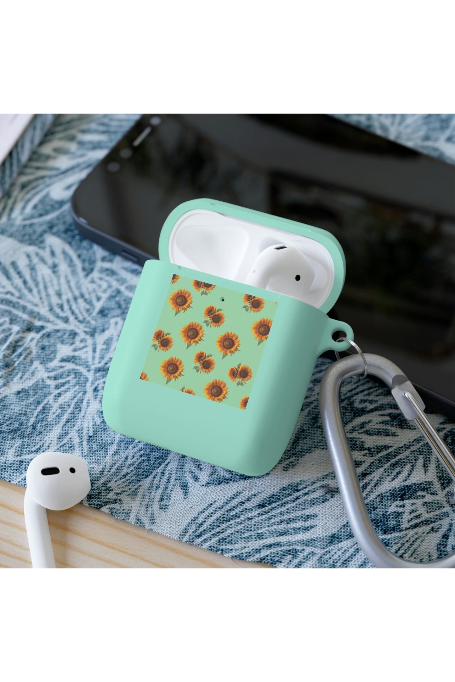 Skull and Sunflower AirPods and AirPods Pro Case Cover