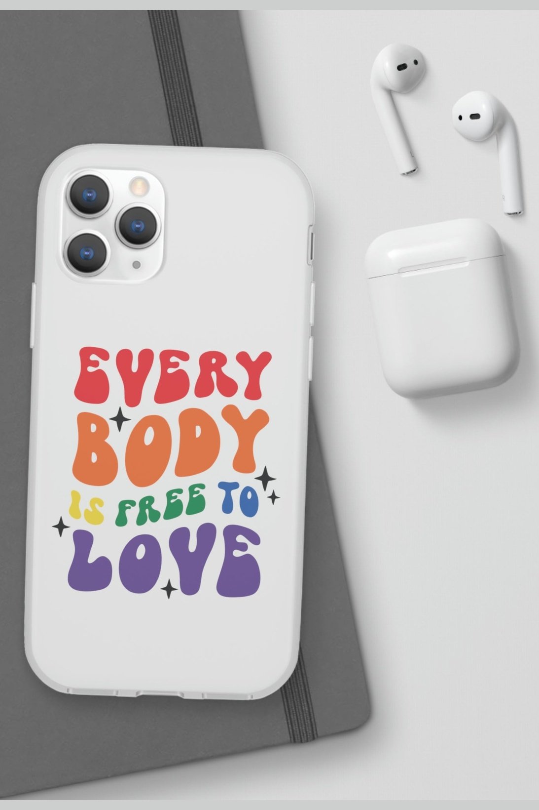 Everybody Is Free To Love Flexi Phone Cases