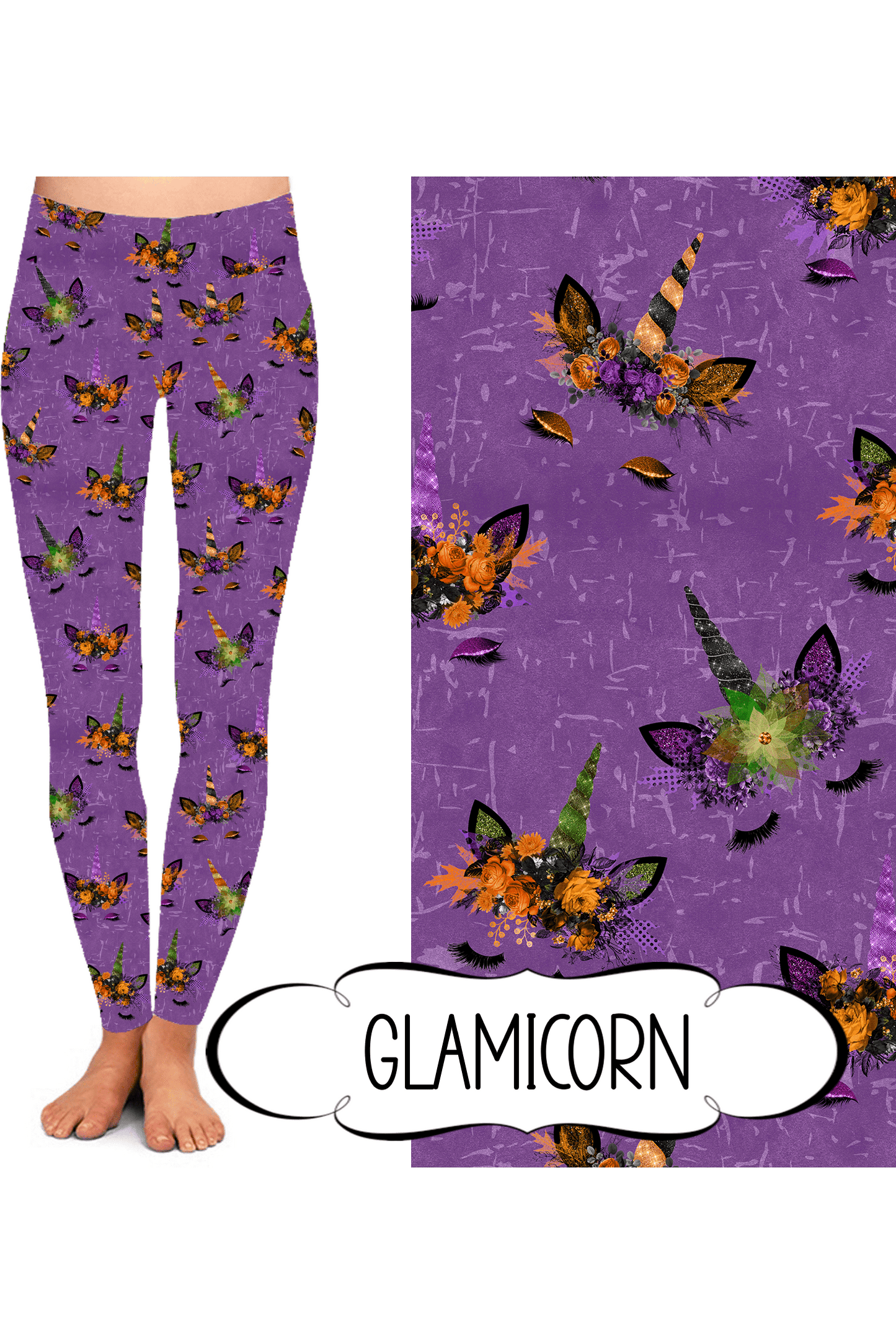 Yoga Style Leggings - Glamicorn by Eleven & Co.