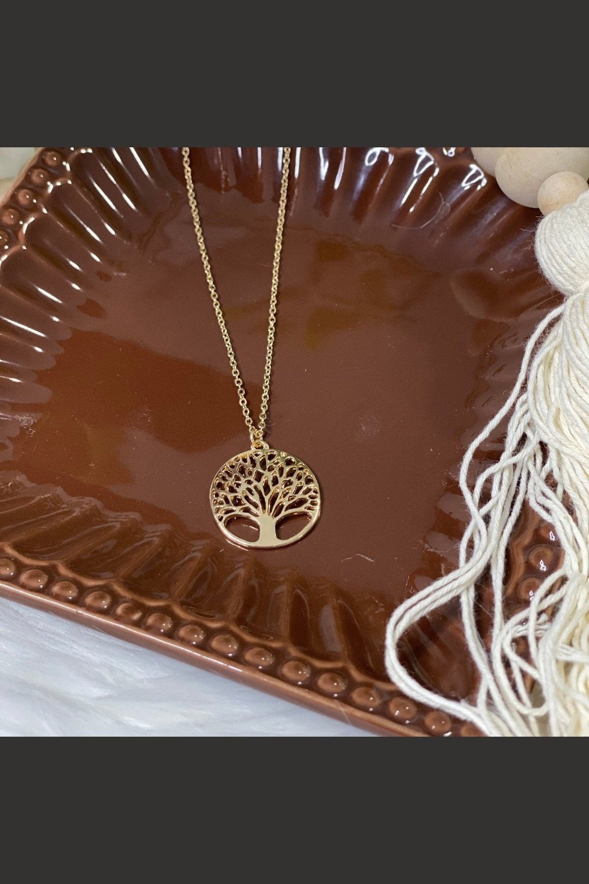 Tree of Life Necklace in Gold