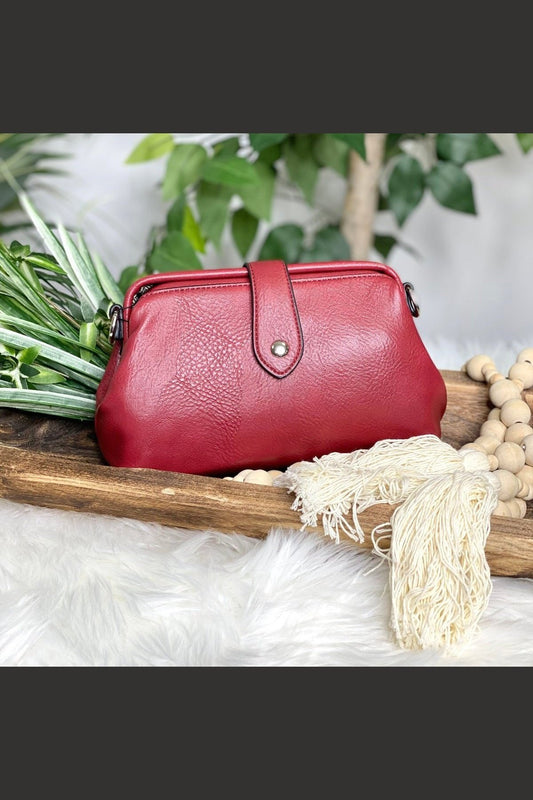 Maple Crossbody Purse in Brick