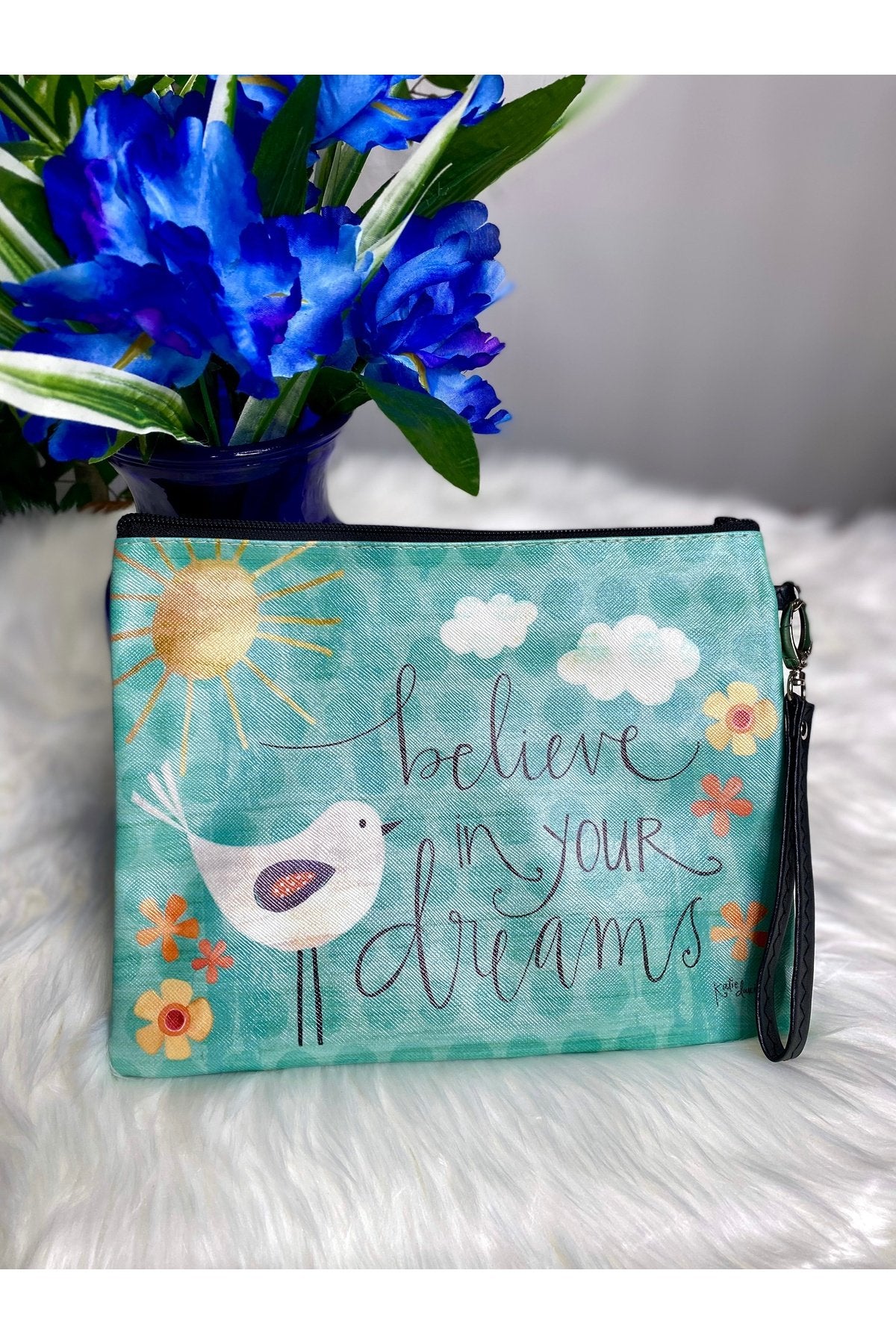 Believe In Your Dreams Makeup Bag