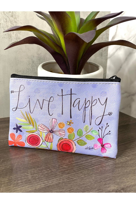 Live Happy Coin Purse