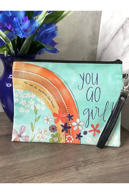 You Go Girl Makeup Bag