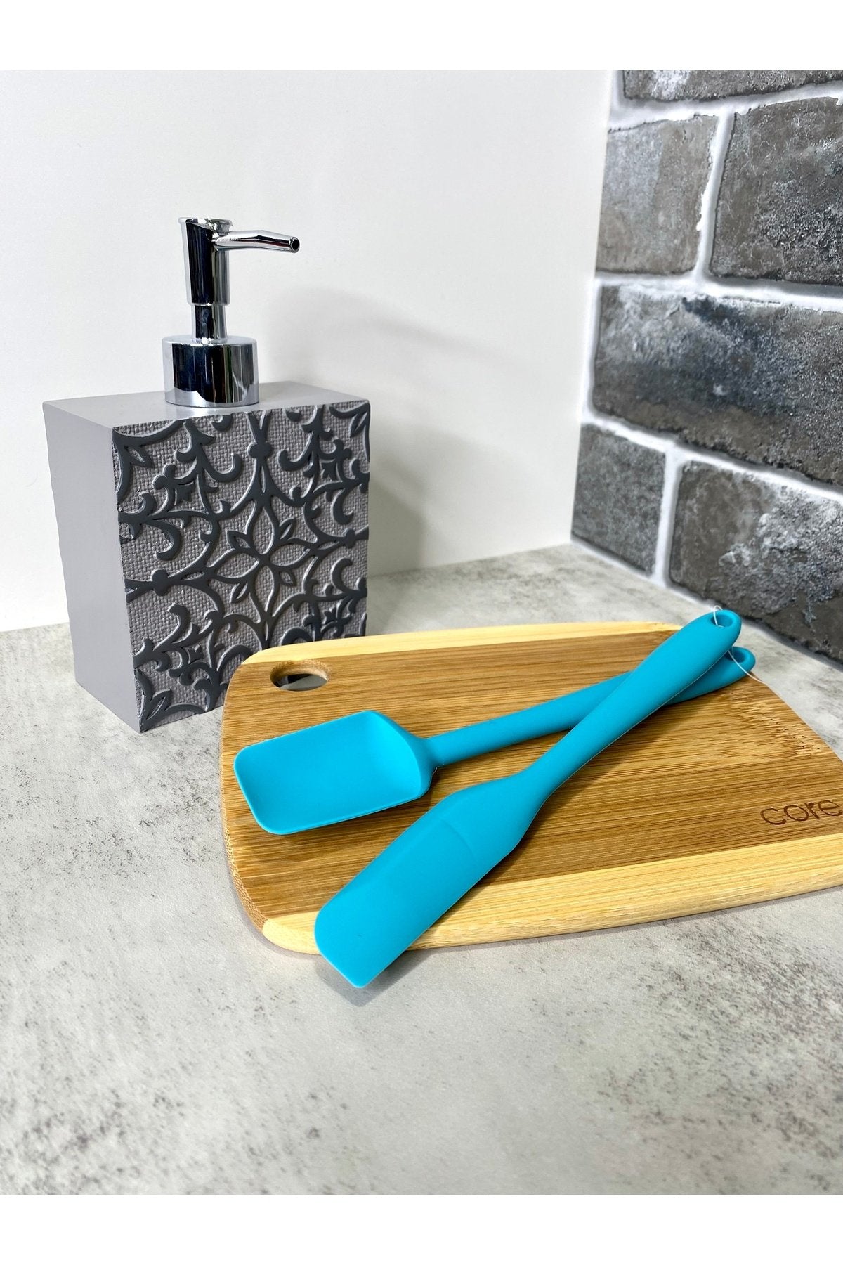 Mini Spatula Set of 2 - Turquoise