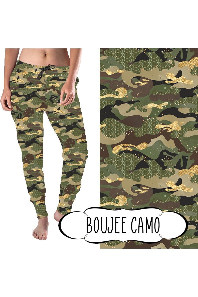 Joggers - Boujee Camo by Eleven & Co.