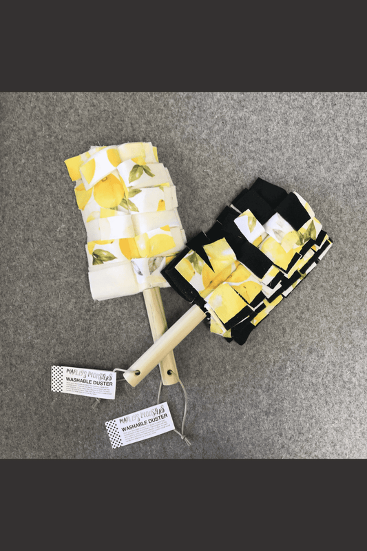 Washable Duster Head + Removable Wood Handle