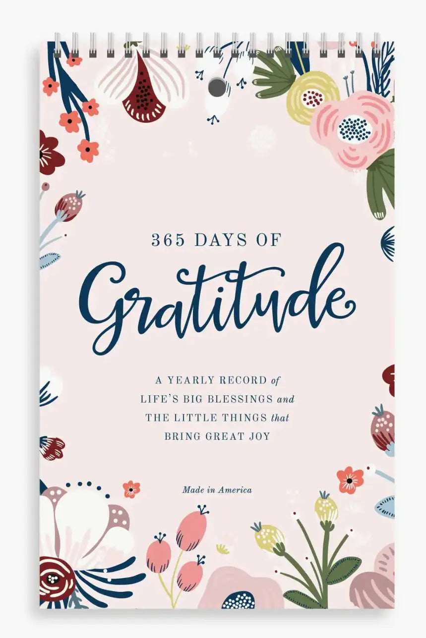 Yearly Gratitude Journal - Floral