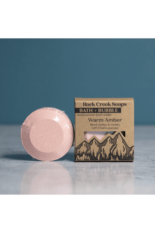 Bath + Bubble Bath Bomb - Warm Amber