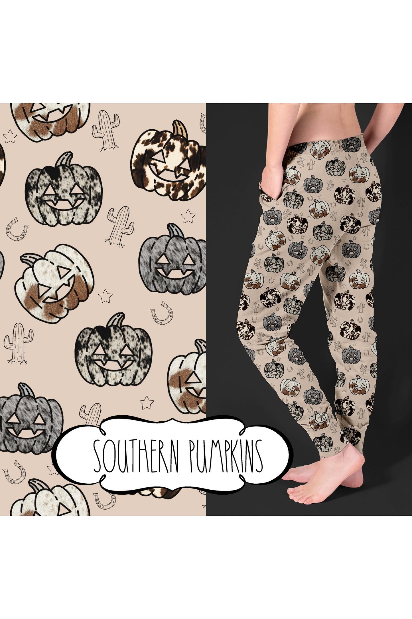 Joggers - Southern Pumpkins by Eleven & Co.