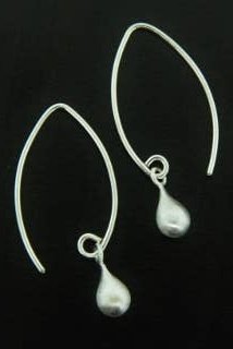 Marquis Droplet in Sterling Silver