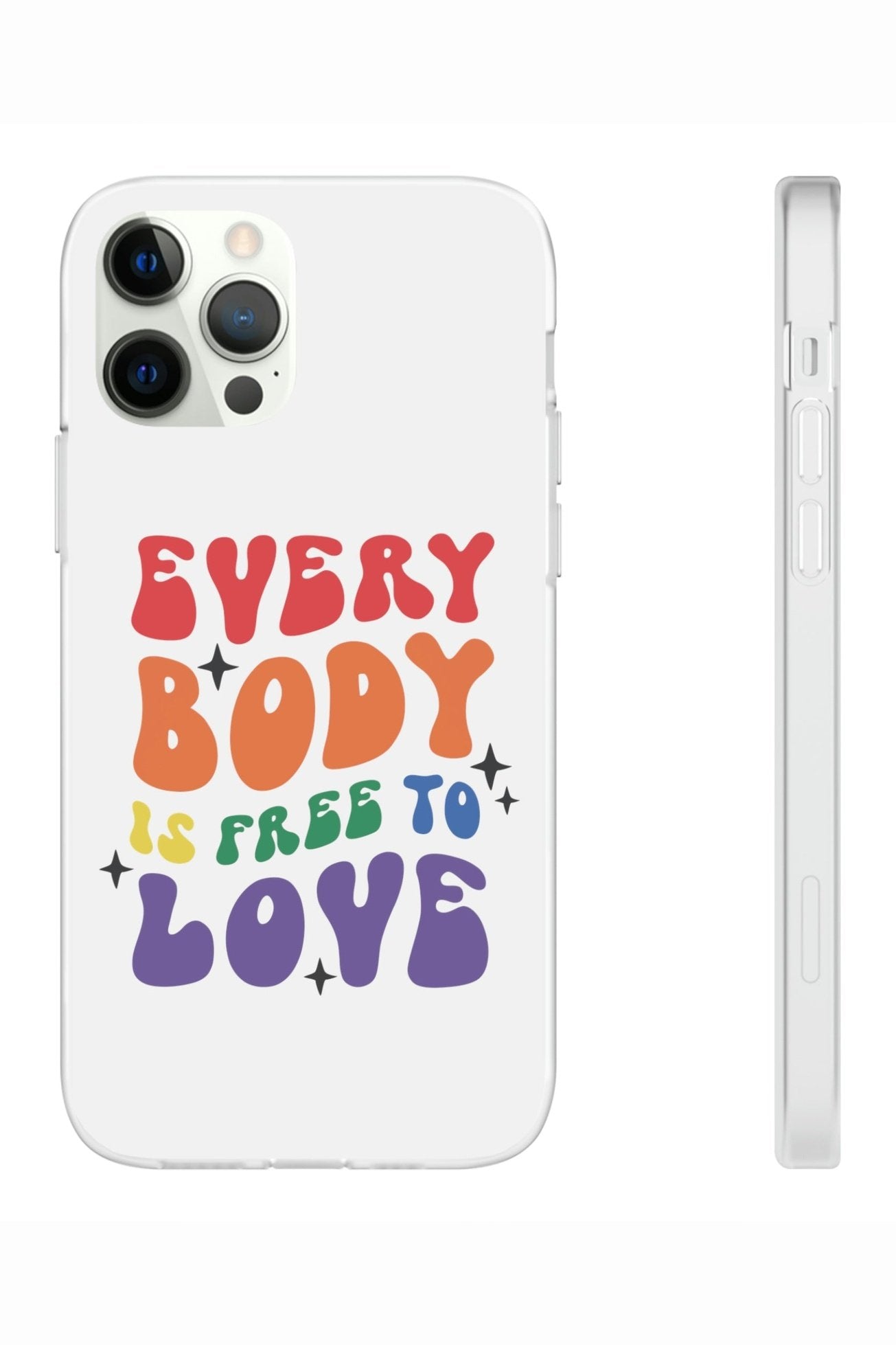 Everybody Is Free To Love Flexi Phone Cases