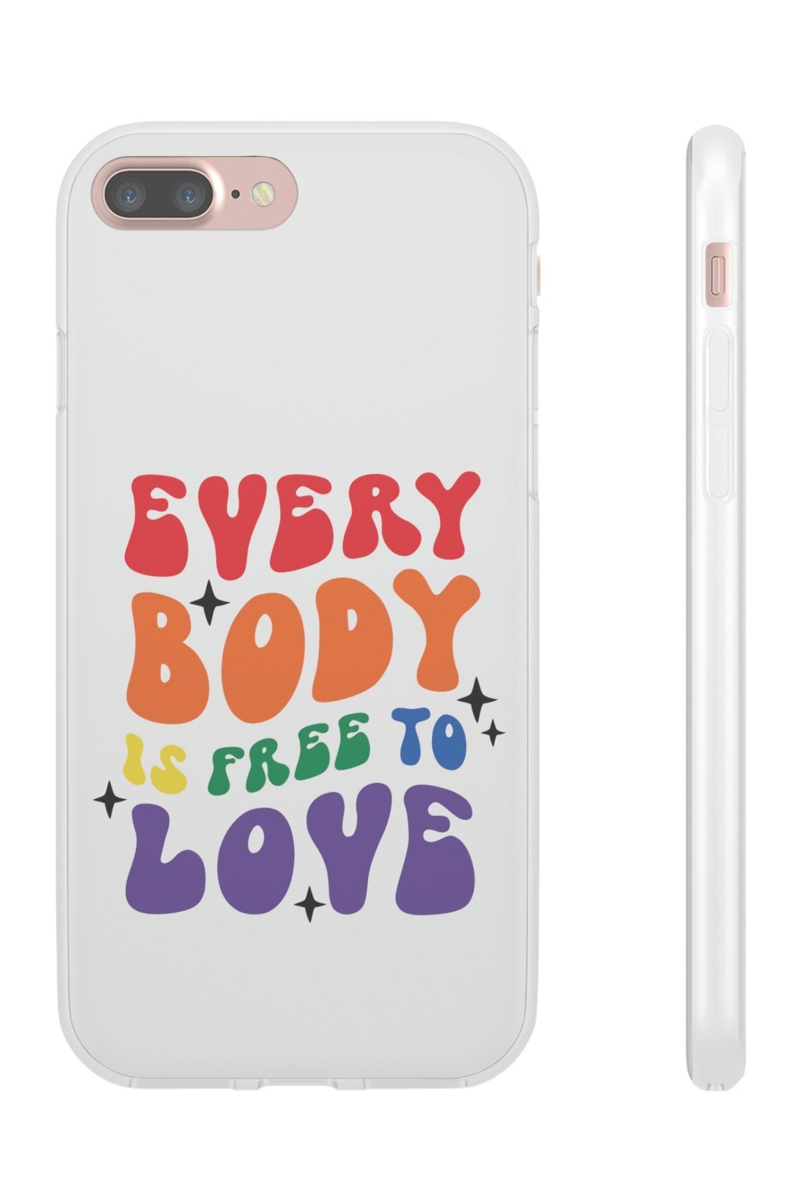 Everybody Is Free To Love Flexi Phone Cases