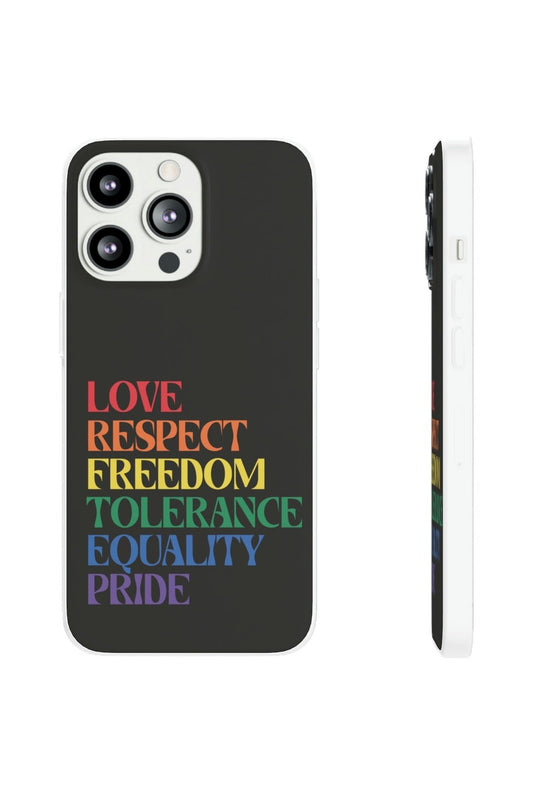 Freedom Equality Pride Flexi Phone Cases