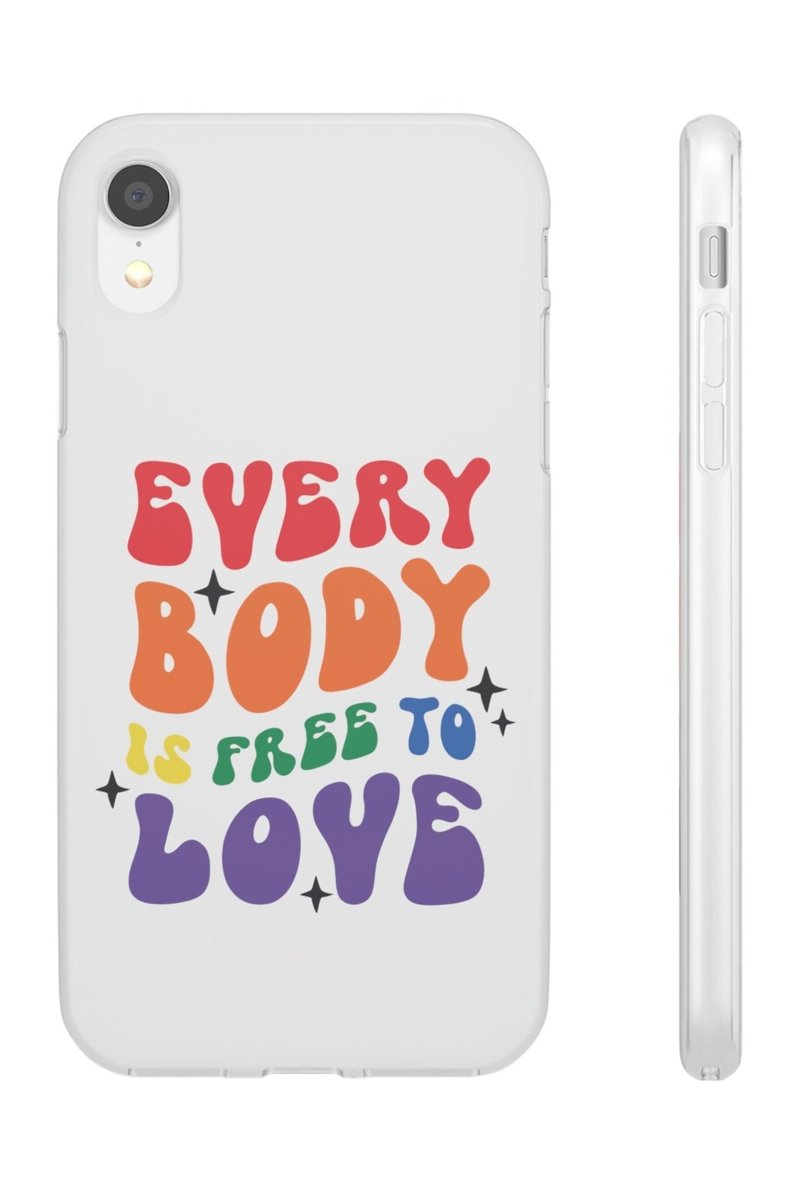 Everybody Is Free To Love Flexi Phone Cases