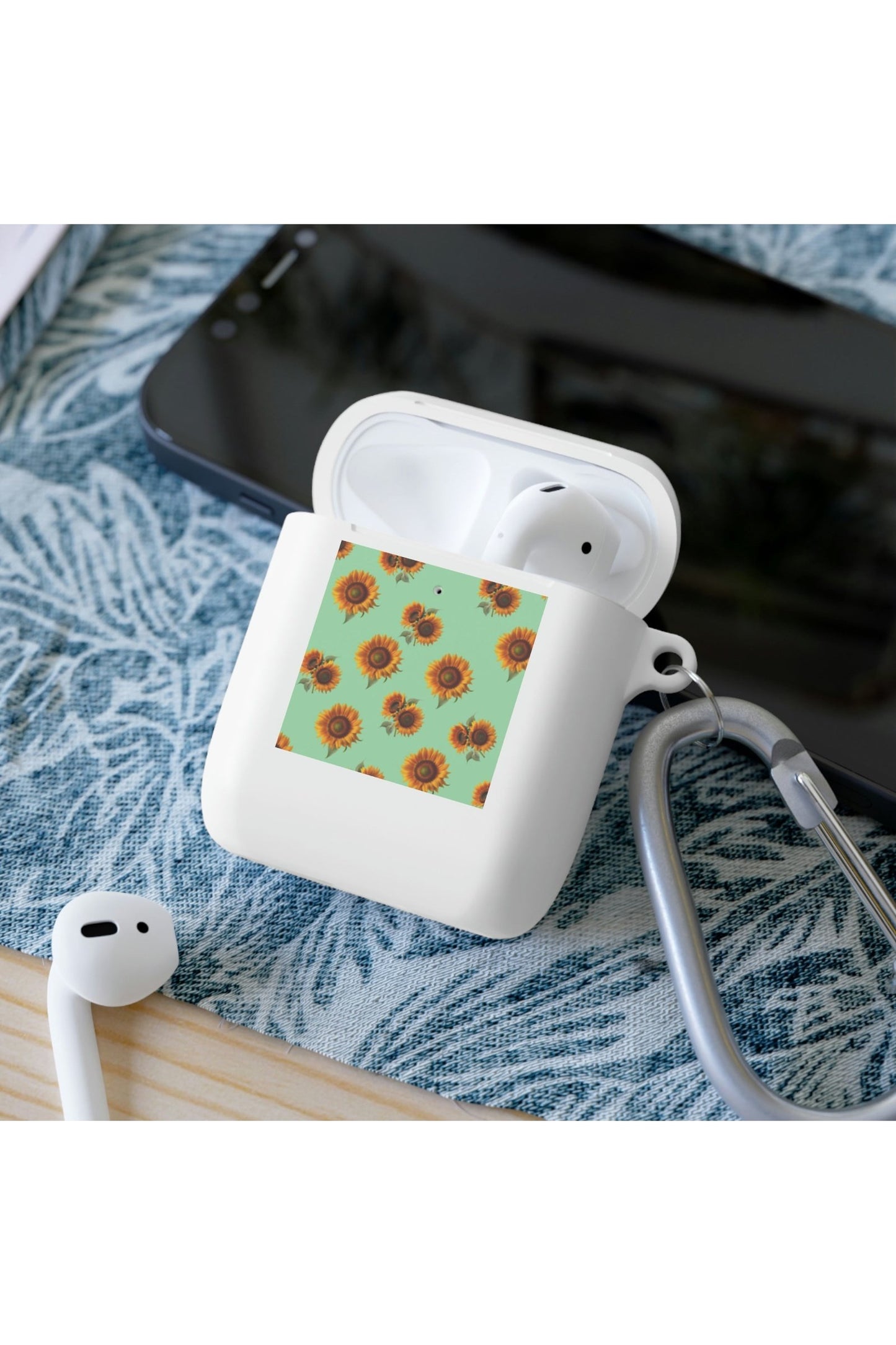 Skull and Sunflower AirPods and AirPods Pro Case Cover