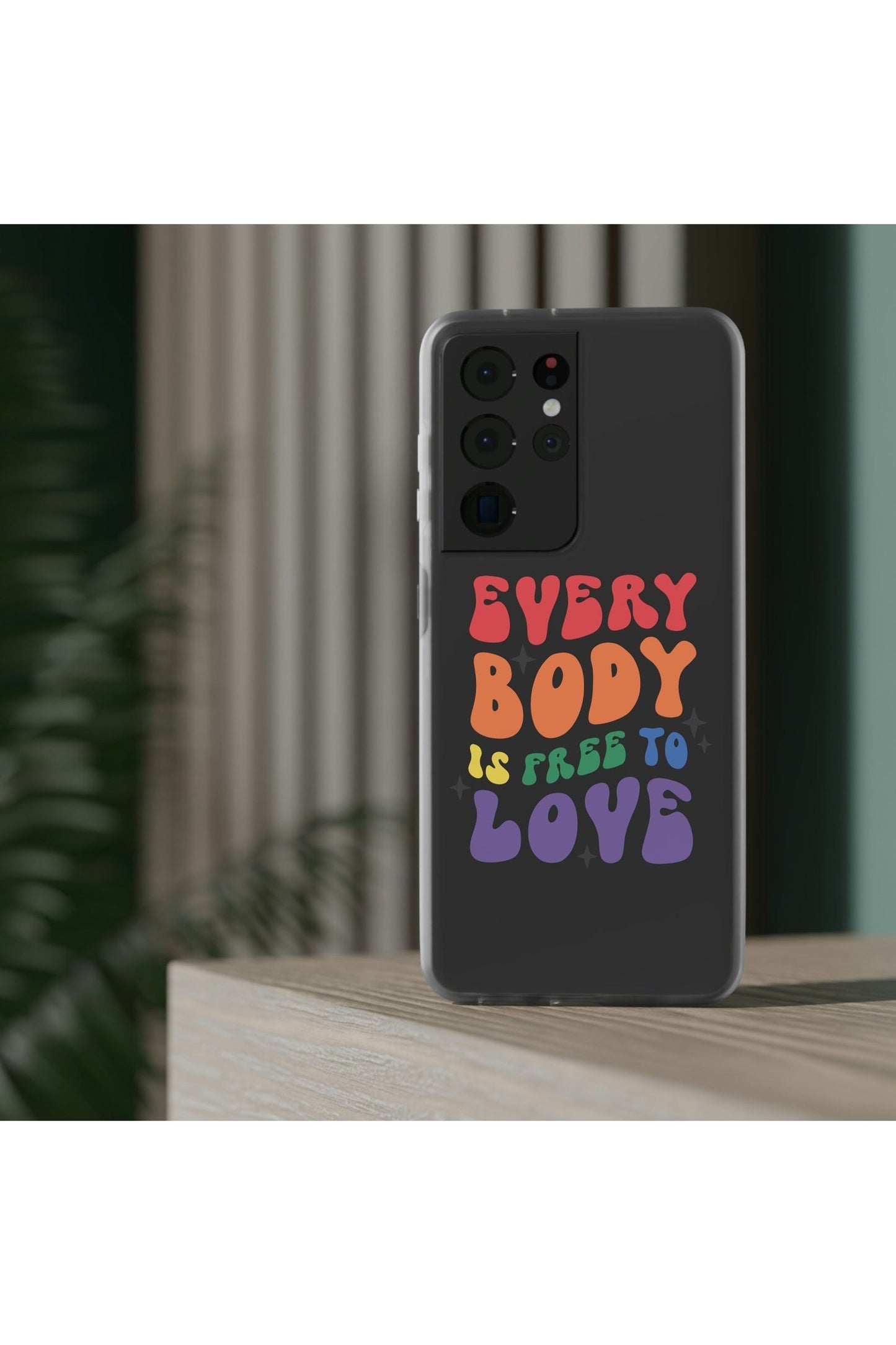 Everybody Is Free To Love Flexi Phone Cases